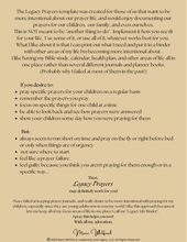 Load image into Gallery viewer, Legacy Prayers Template Download/Printable