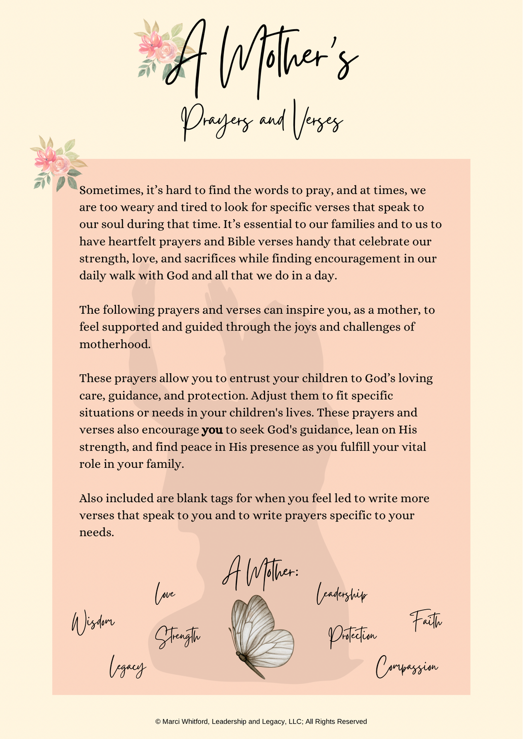 Prayer Verse Tags: Digital Downloads Choose Your Topic Area