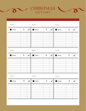 Load image into Gallery viewer, FREE Christmas Planning Downloads/Printables
