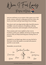 Load image into Gallery viewer, Prayer Verse Tags: Digital Downloads Choose Your Topic Area
