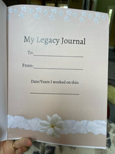 Load image into Gallery viewer, My Legacy Journal Paperback: Click Link to order on Amazon
