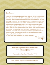 Load image into Gallery viewer, Yearly Teacher Reflections Download
