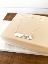 Load image into Gallery viewer, Bar Necklace Anchored
