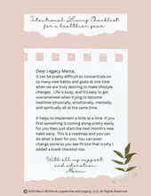 Load image into Gallery viewer, Free Intentional Living Checklist Download
