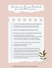 Load image into Gallery viewer, Free Intentional Living Checklist Download
